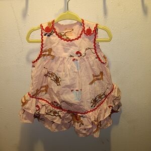 Baby Girls Wrangler Western Wear Dress 6-9M